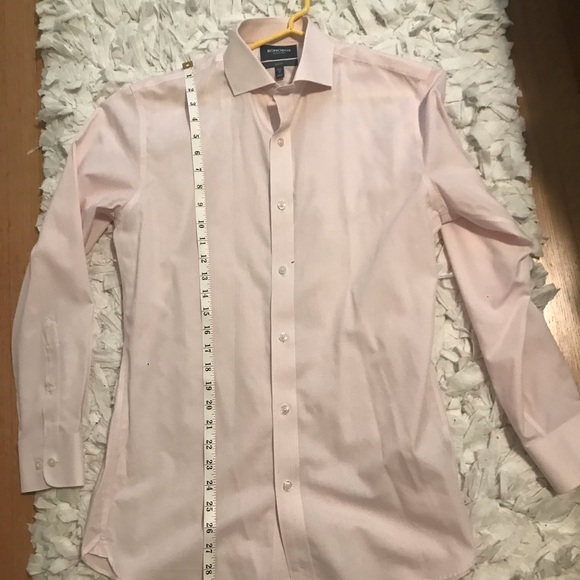 Men’s Bonobos Slim Fit Pink 100% Cotton Shirt - Size 15.5 / 33 - Picture 10 of 10
